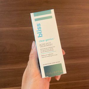 NWT Bliss Clear Genius Acne Spot Treatment